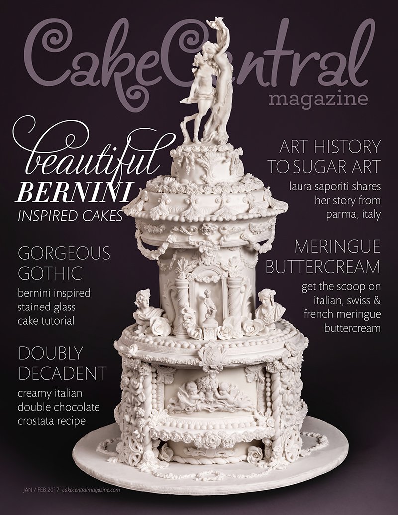 Bernini Inspired Wedding Cakes - Cake Central Magazine